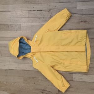 Cat & Jack yellow toddler raincoat 3T